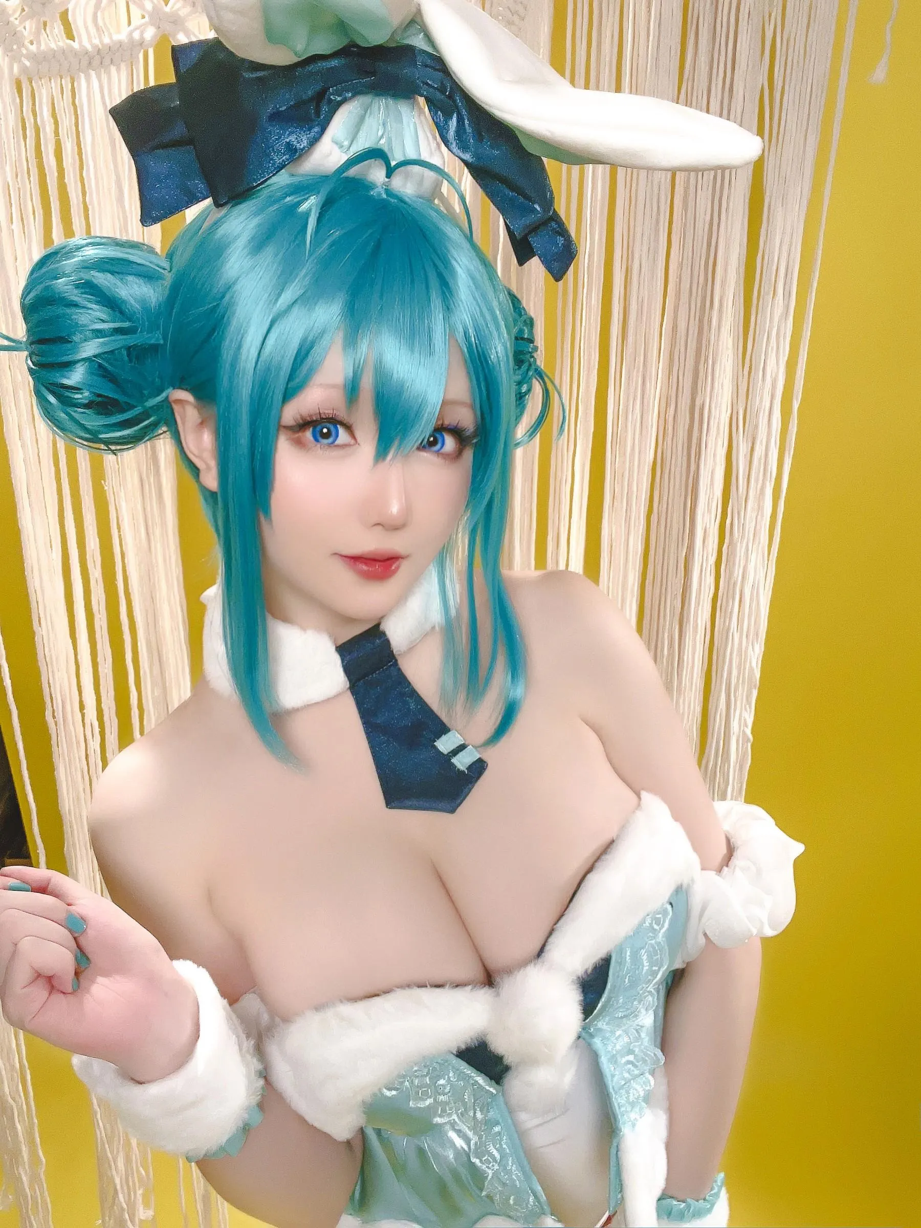 星之迟迟 – NO.158 23年9月计划A 初音未来 白兔女郎 [77P]插图8